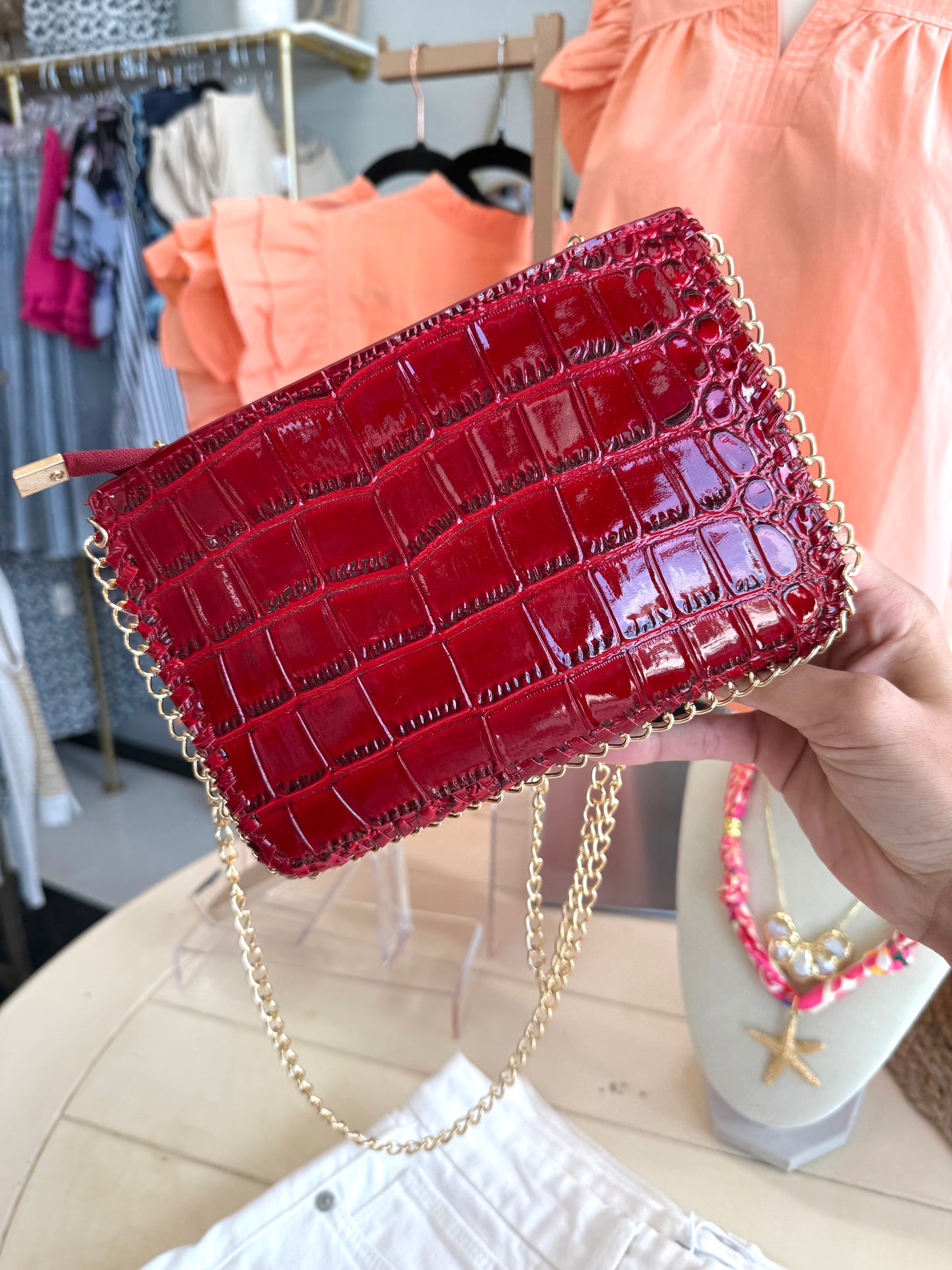 Helen croc purses