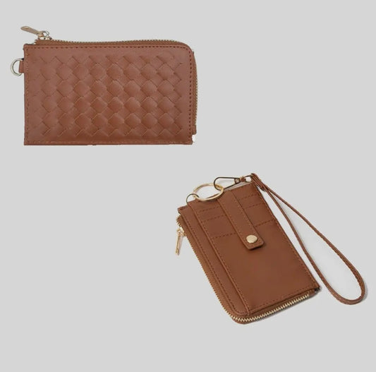 Wristlet card wallet