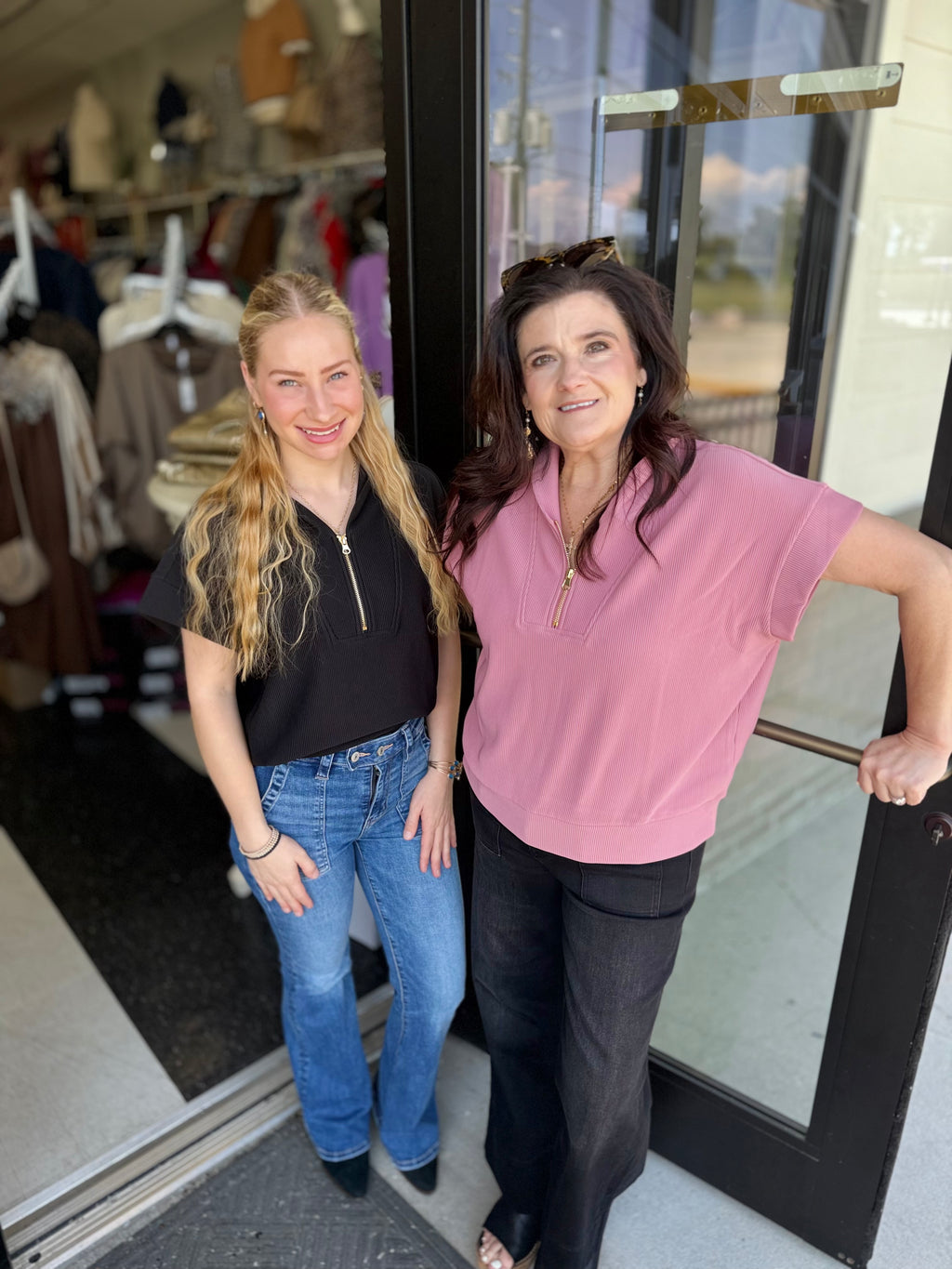 Zen Ribbed Quarter Zip