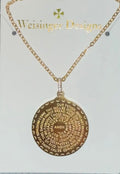 Weisneger Round Lord's Prayer necklace!