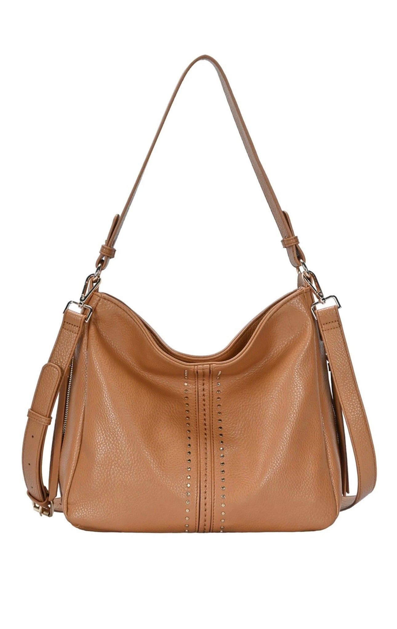 Mina Stud Accent Hobo bag*
