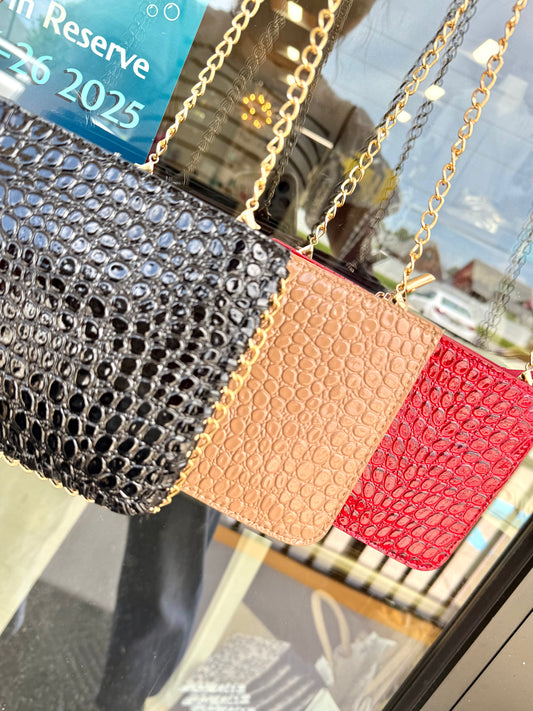 Helen croc purses