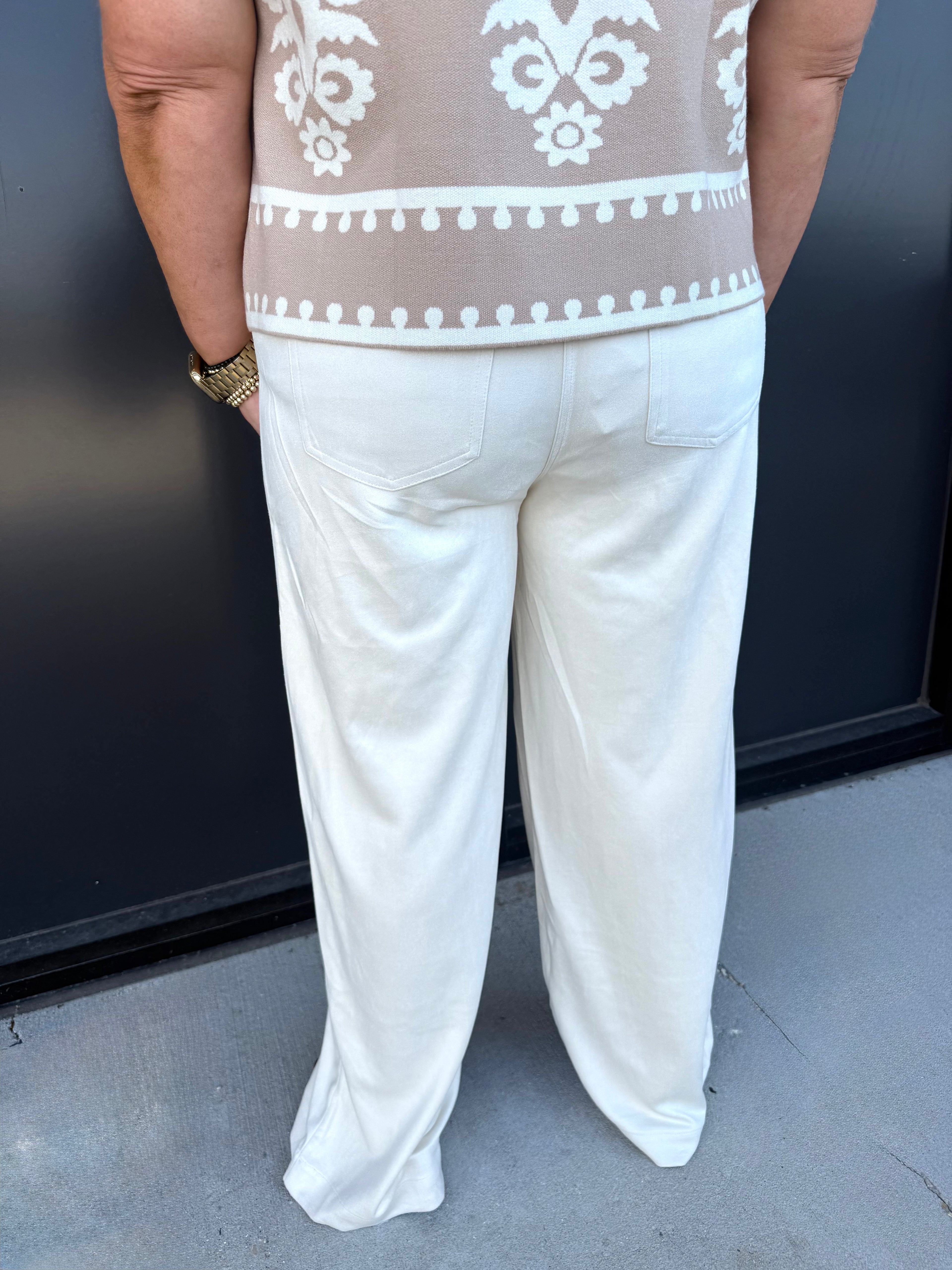 Suede After Dusk Pants