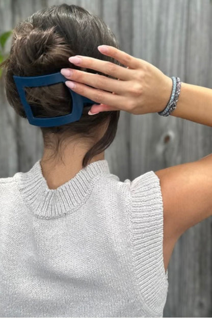 Teleties Large Flat Square Clip*