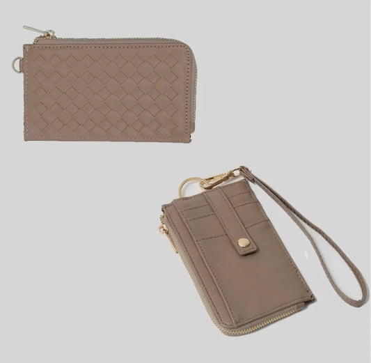 Wristlet card wallet