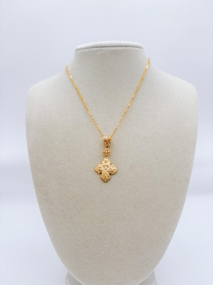 WD Cross Pendant Necklace
