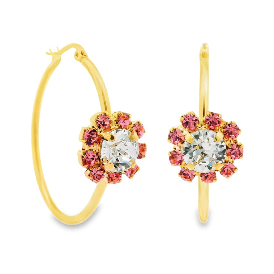 Tova Mini Bianca hoops