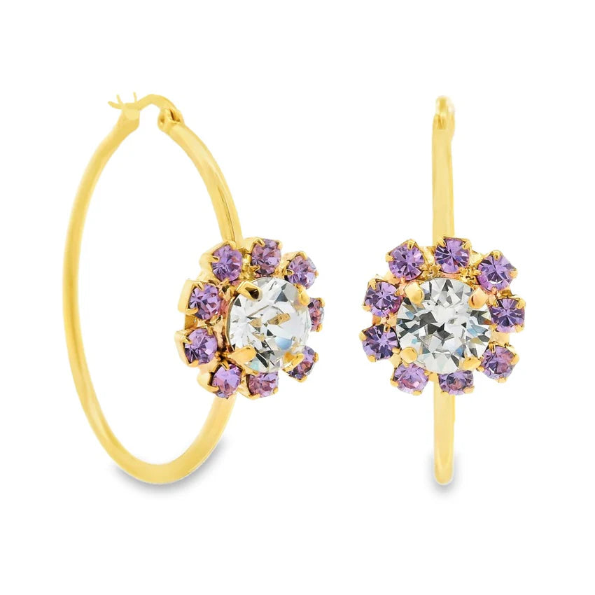 Tova Mini Bianca hoops
