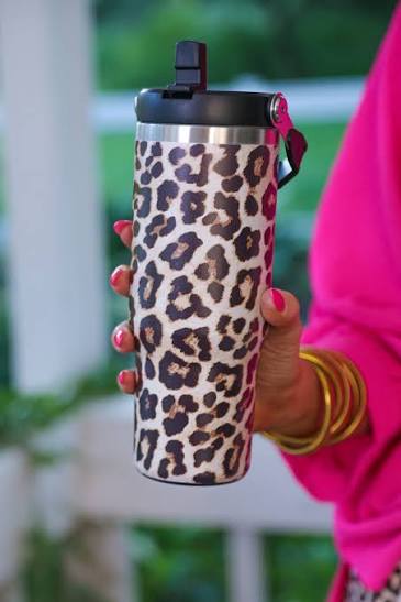 PREORDER- Safari Chic Sleek Tumbler