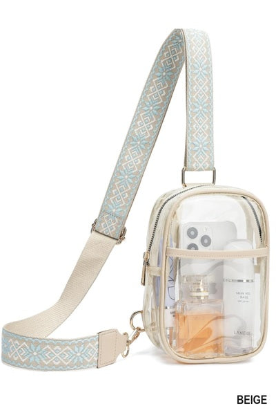 Zen Clear Bag w/ Guitar Strap