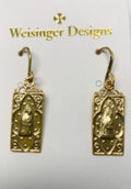 WD Virgin Mary earrings