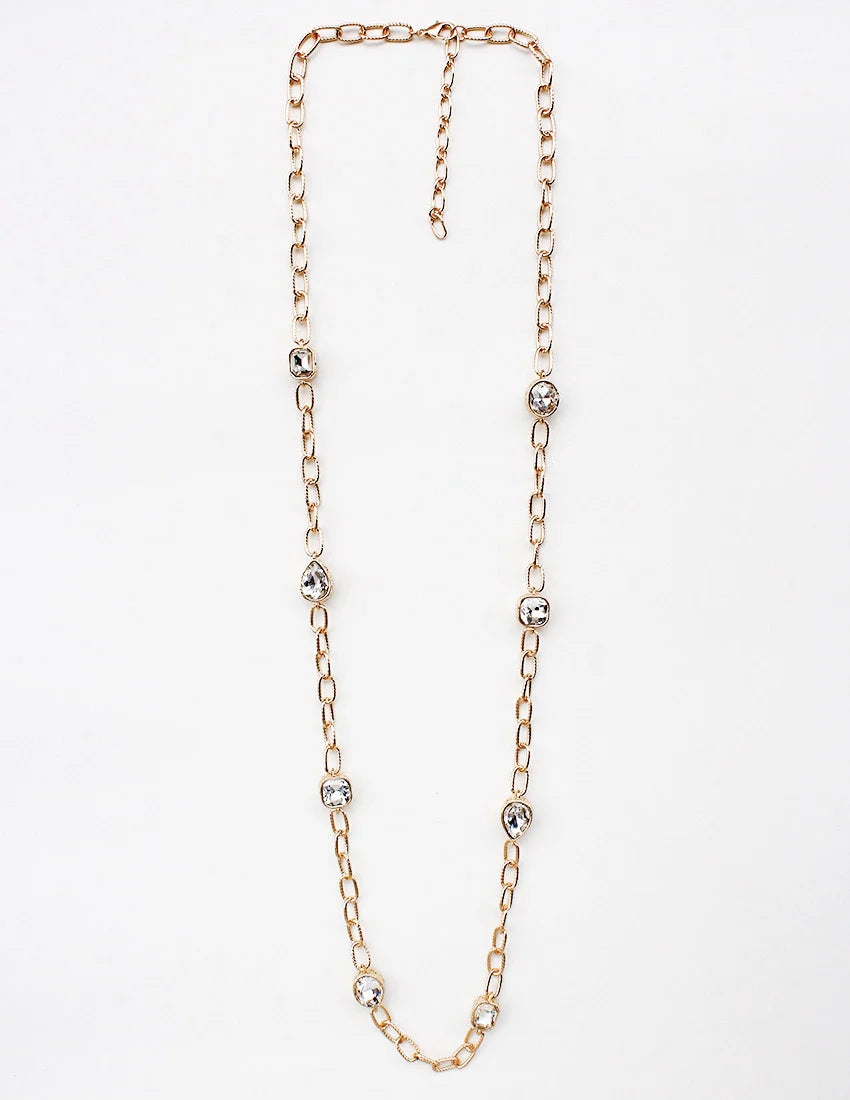 ✨ The Lila Long Crystal Necklace!