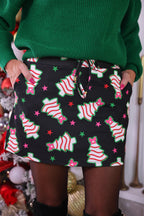 Jess Lea Bow Christmas Tree Skort