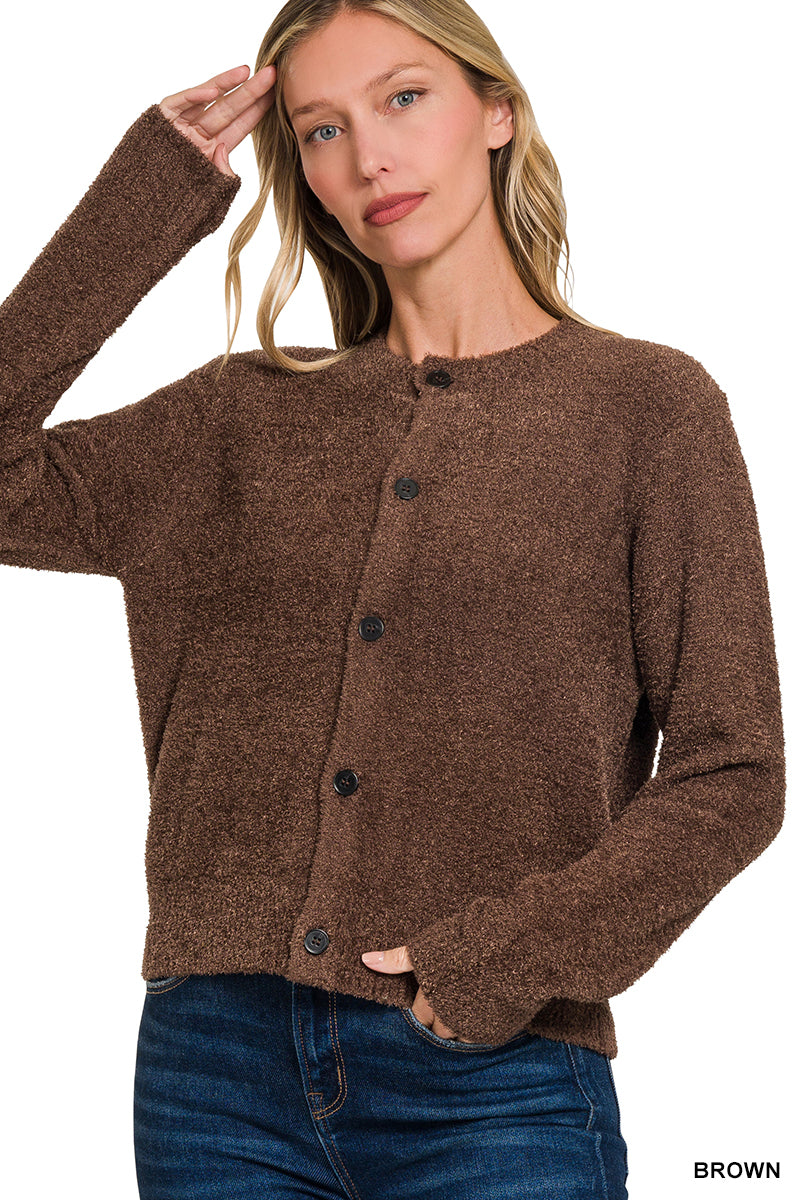 🖤 The Sutton Cozy Button Cardigan