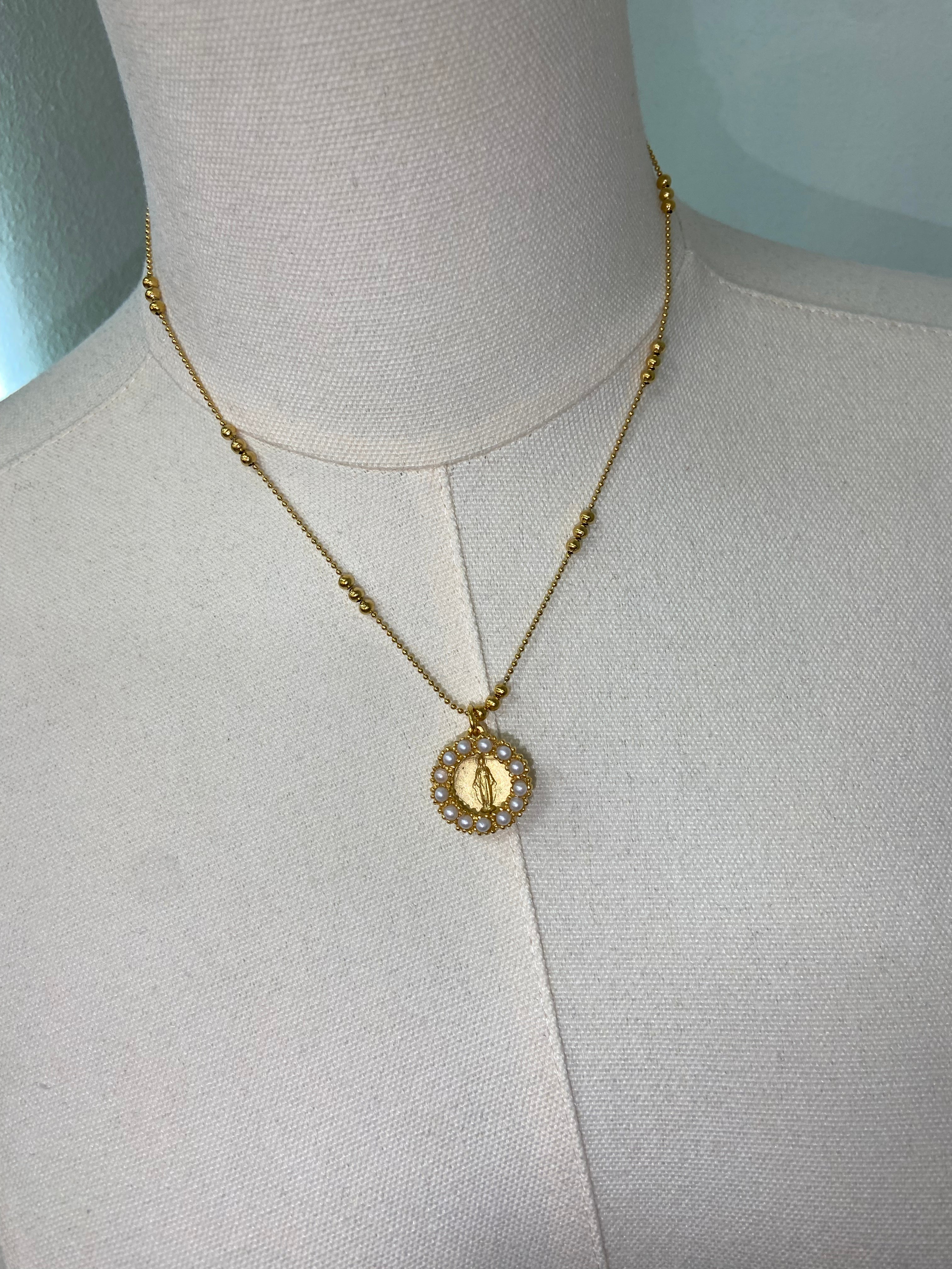 WD Mary Pearl Necklace