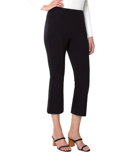 Liverpool Stella Kick Flare w/welt pockets