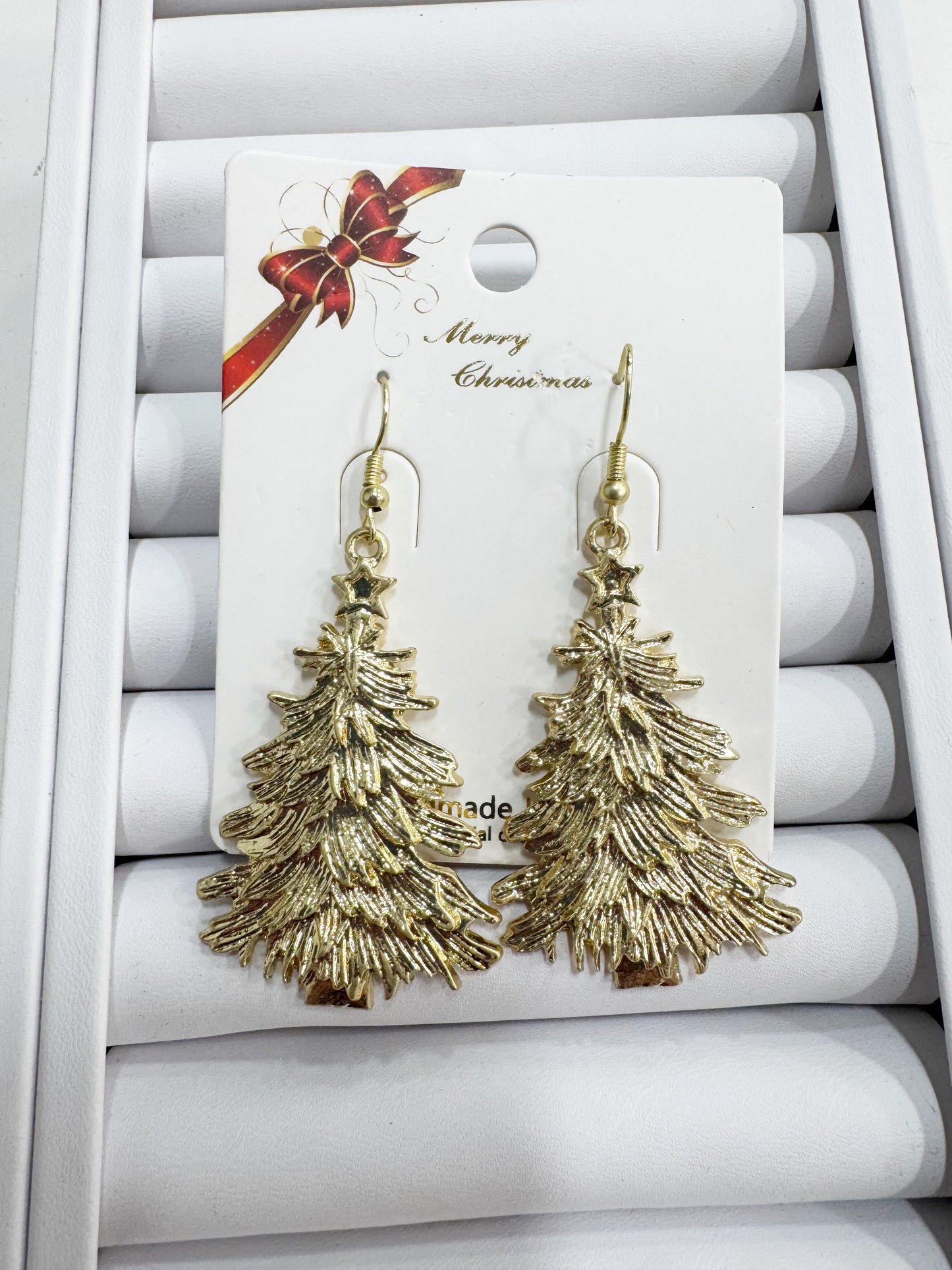 Christmas Tree earrings