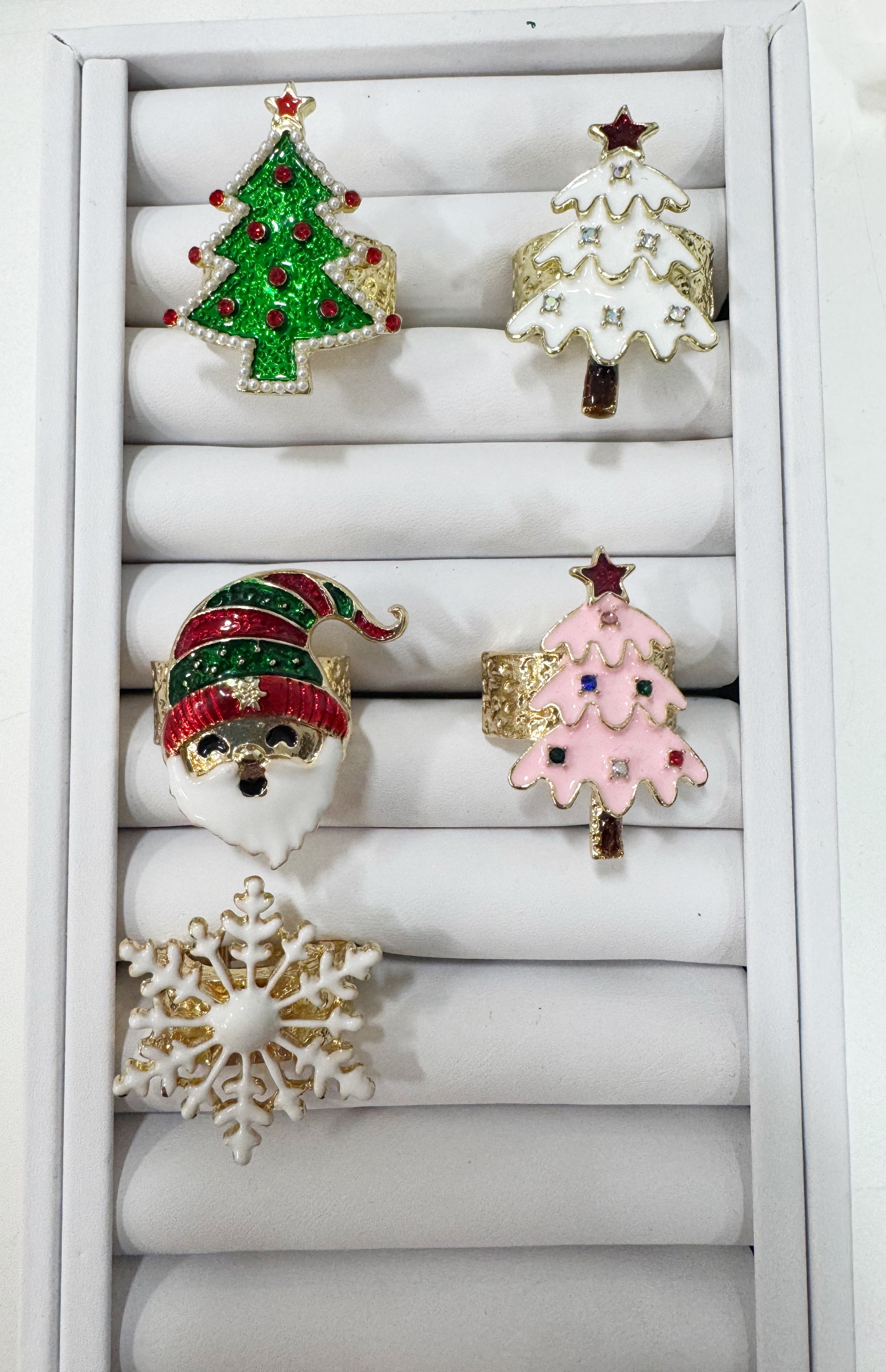 Christmas stretch rings!