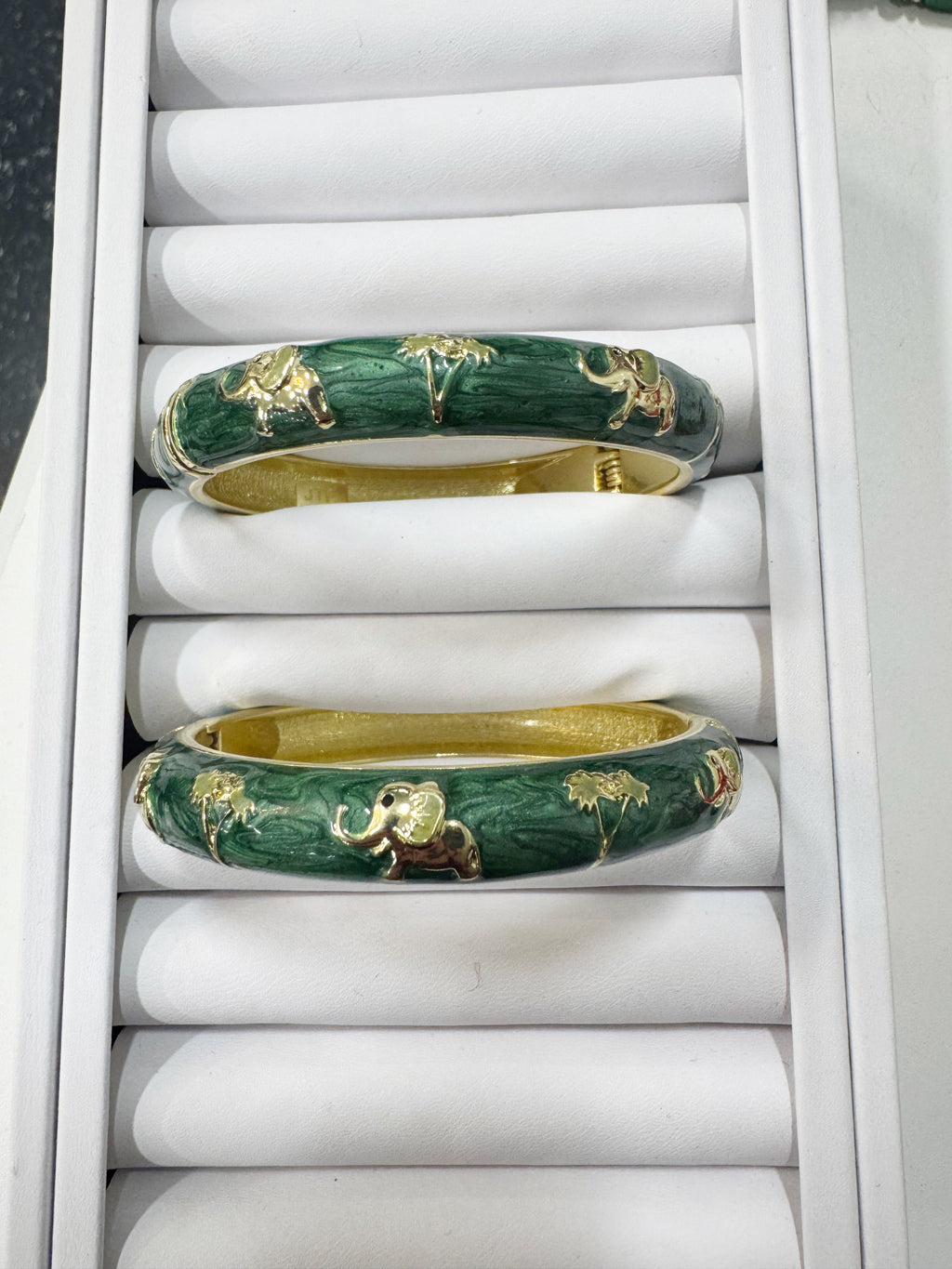 Enamel Christmas bracelets!