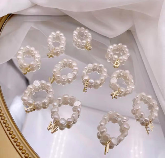 Pearl initial stretch rings