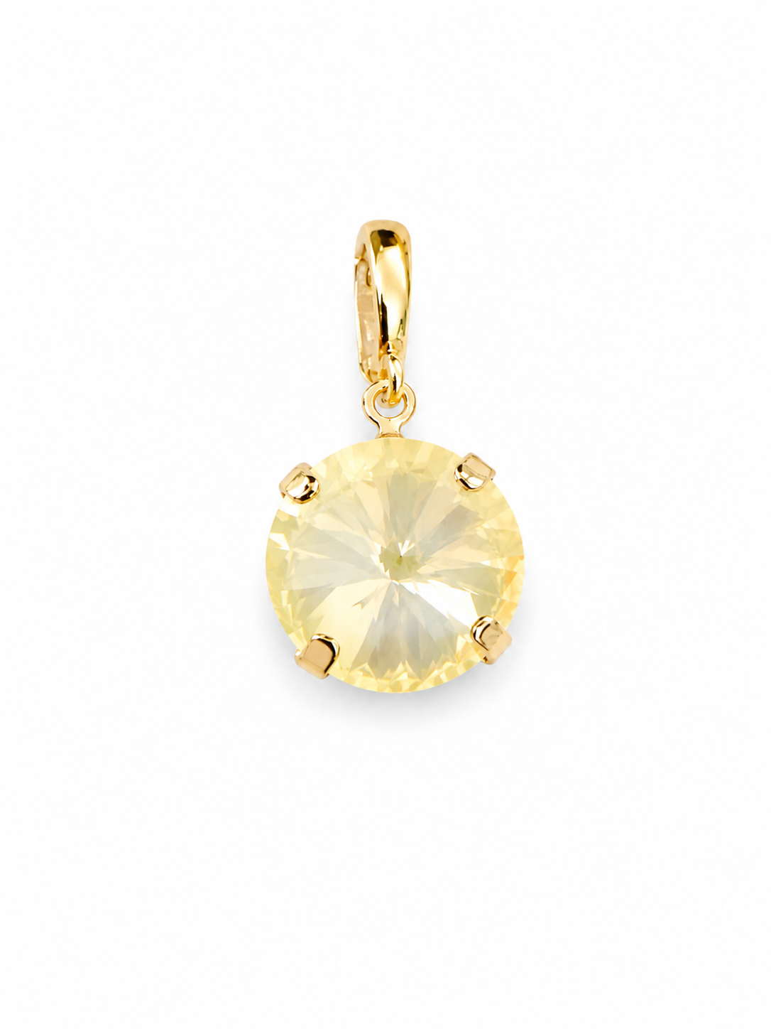 Australian Crystal Cushion Cut Round Charms