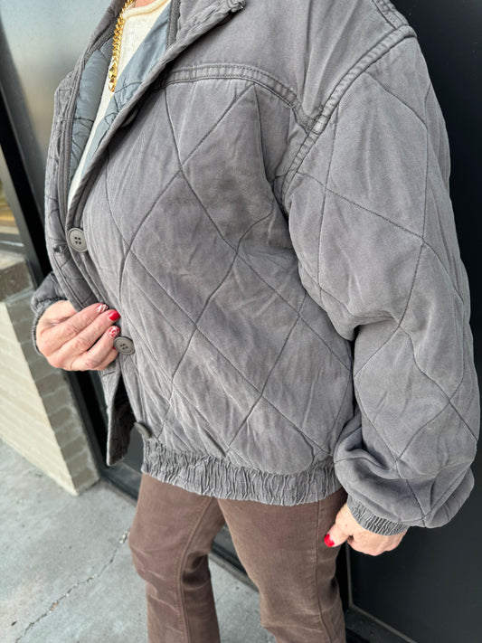 The Charcoal Haven Jacket