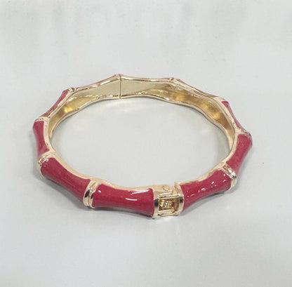 🌹 Crimson Luxe Bangle Set