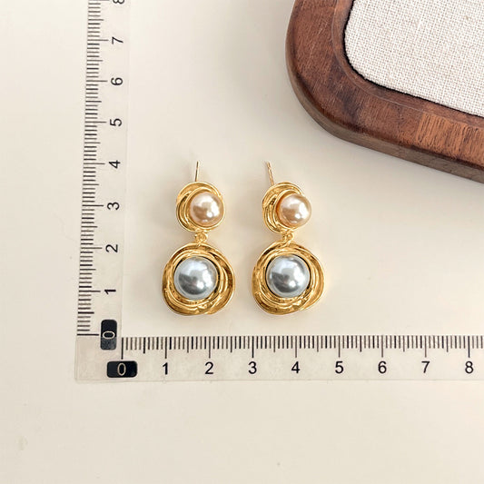 2 tone earrings