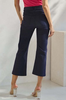 Everyday Ease Straight Crop Jeans