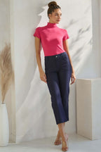 Everyday Ease Straight Crop Jeans!