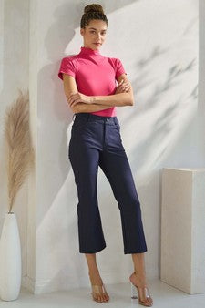 Everyday Ease Straight Crop Jeans