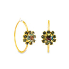 Tova Mini Bianca hoops