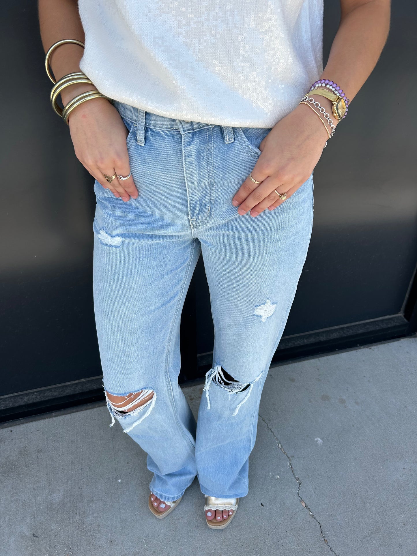Vervet 90s Vintage Flare Leslie jeans