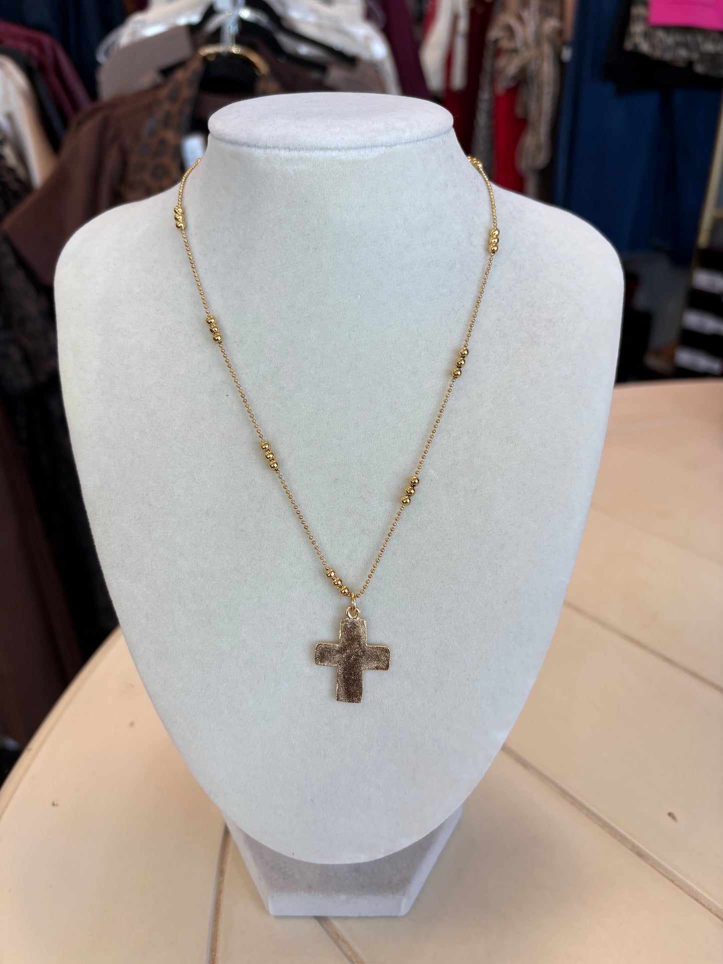 WD Cross Necklace