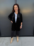 Beaded Velvet Tunic Dress - 𝐃𝐨𝐨𝐫 𝐁𝐮𝐬𝐭𝐞𝐫!