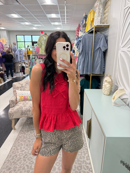 WL Leopard Shorts