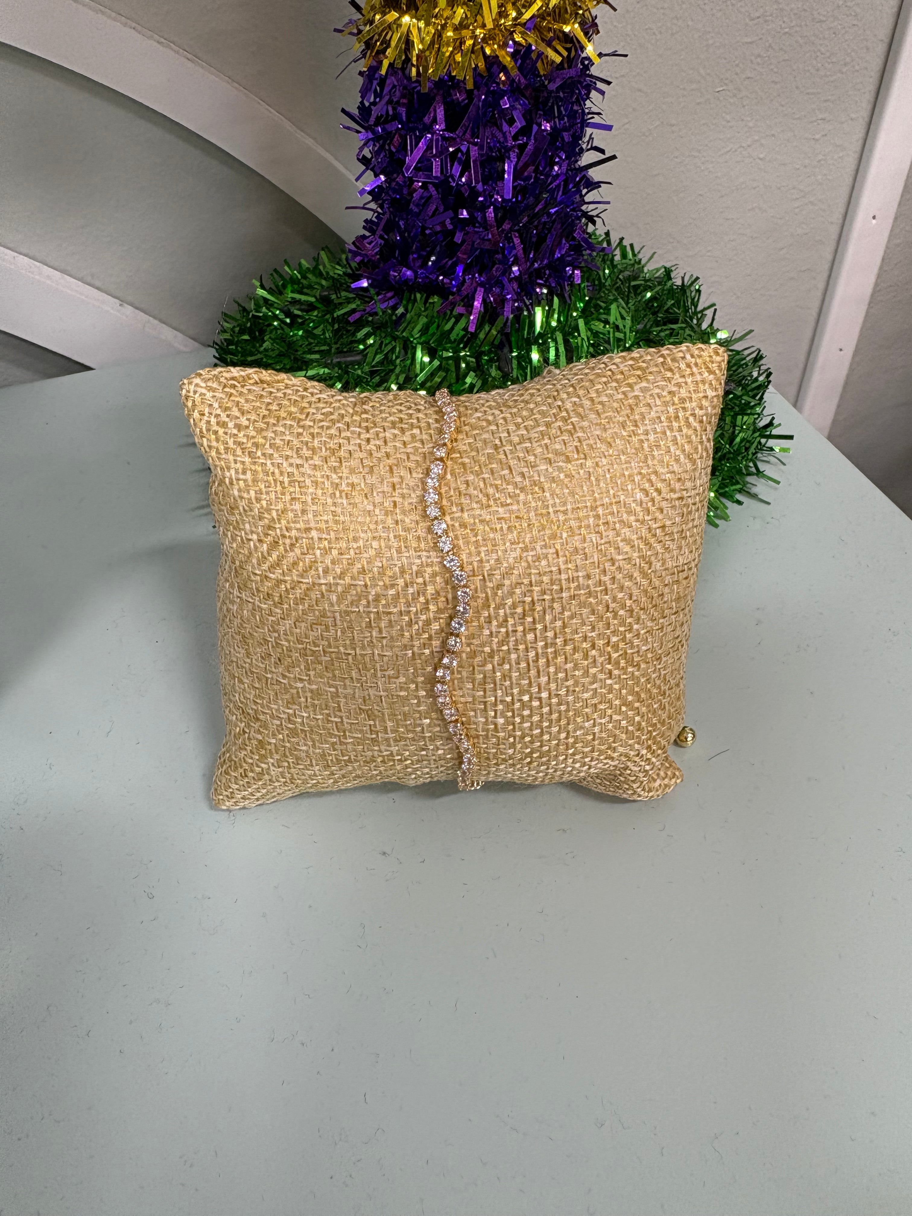 Golden Tide Wave Slider Bracelet