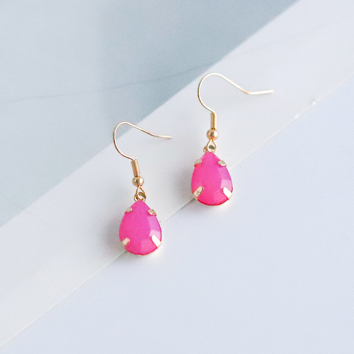 Blushing Belle Teardrop earrings