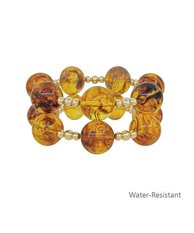 Blue Agave bracelet stack