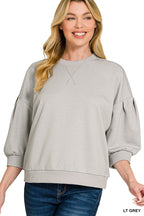 Sophia Scuba Dolman Pullover