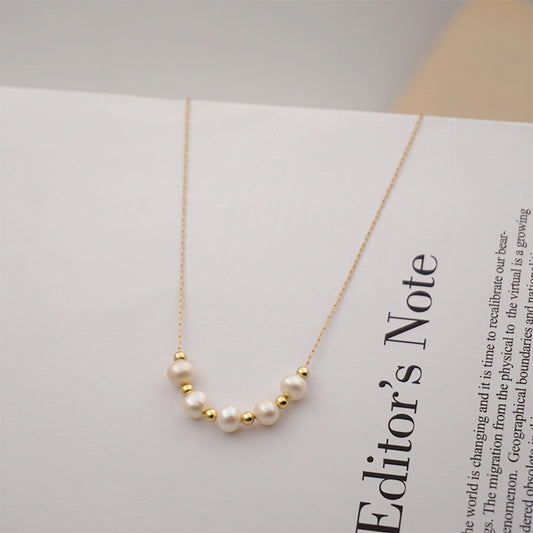 5 pearl necklace