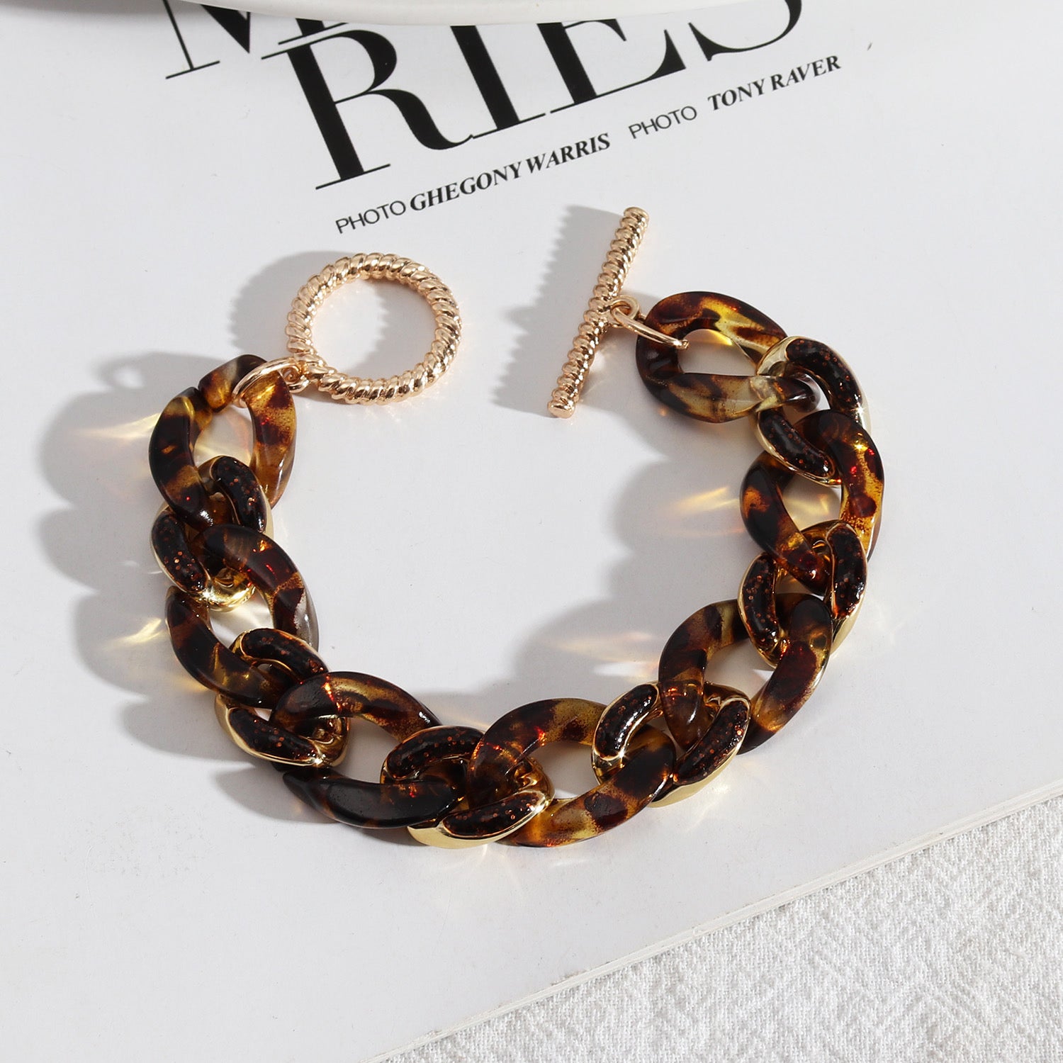 Acrylic toggle bracelets!