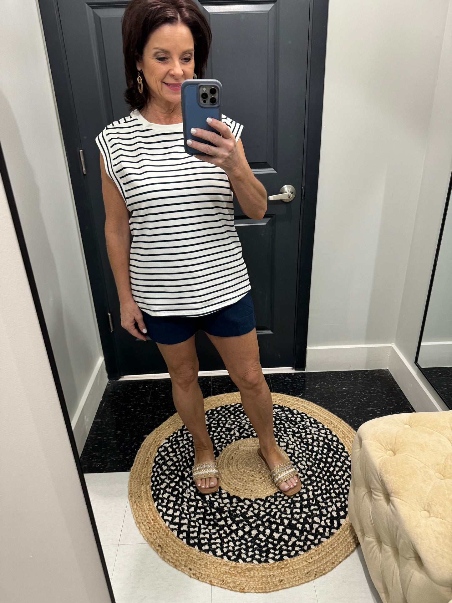 Maria Woven Shorts@