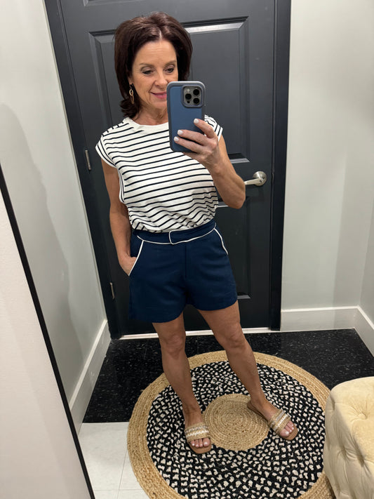 Maria Woven Shorts@