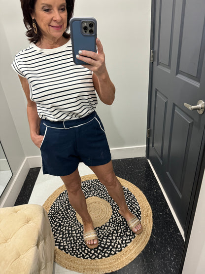 Maria Woven Shorts@