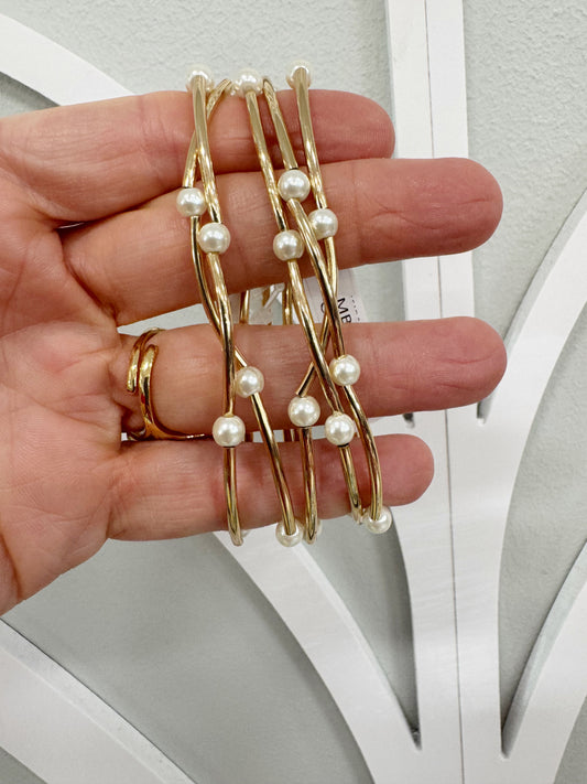 Set Of 5 Pearl Dallas Stack