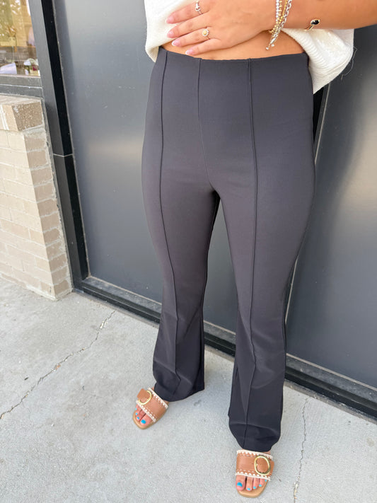 Blu high waist flare pant