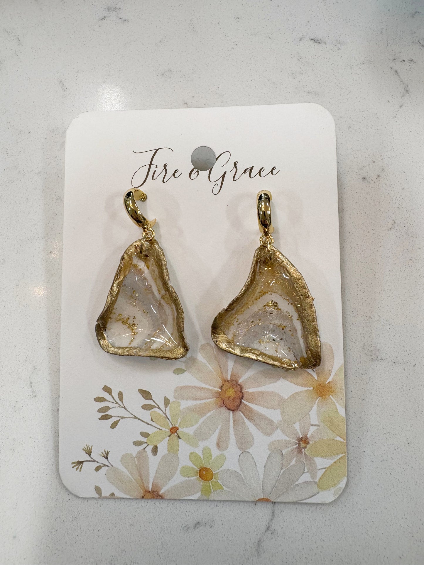 Oyster Earrings