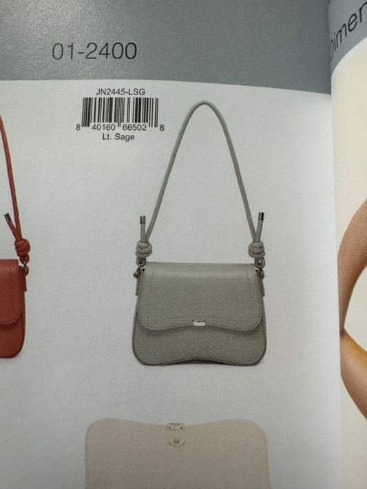 Fiji curved shoulder bag*
