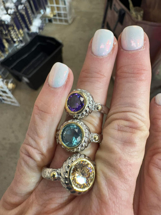 Stone rings